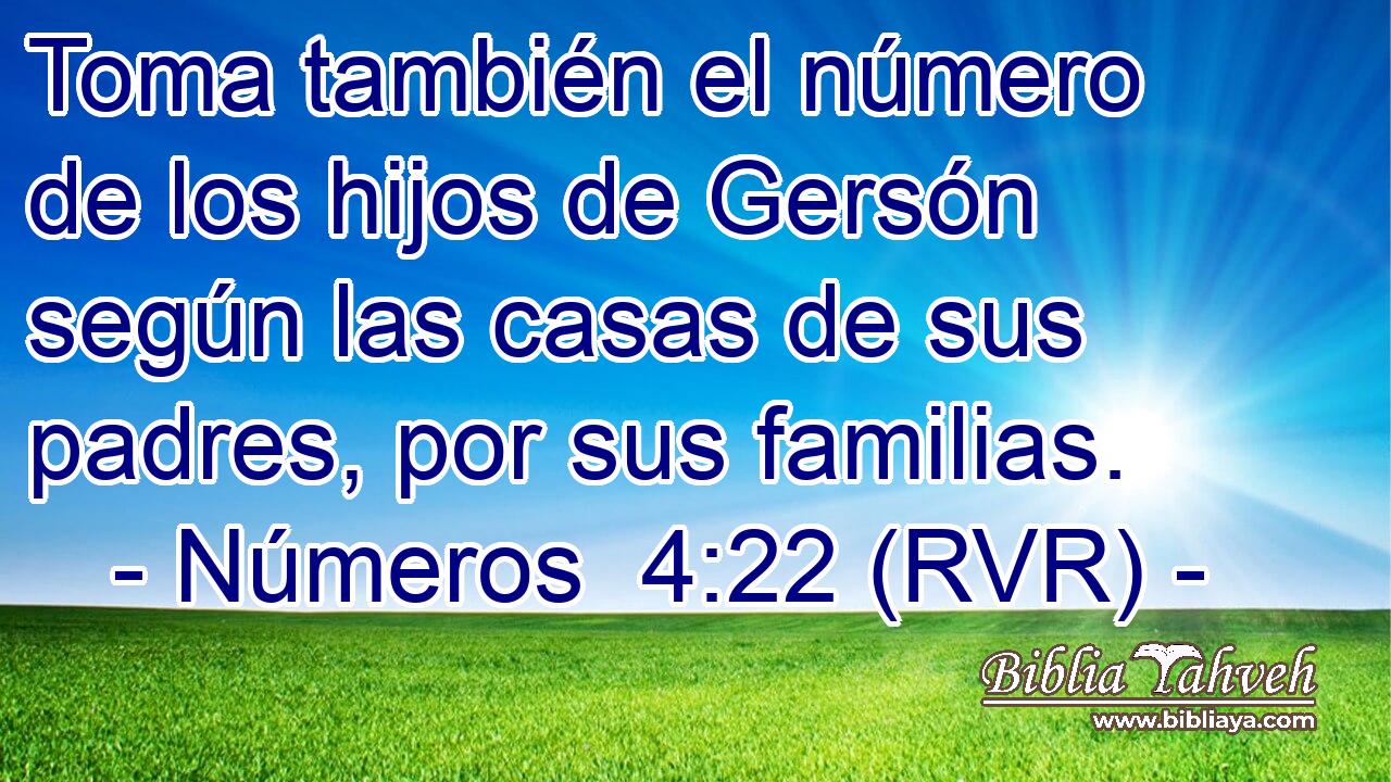 Toma también el número de los hijos de Gersón según las casas de sus padres, por sus familias.