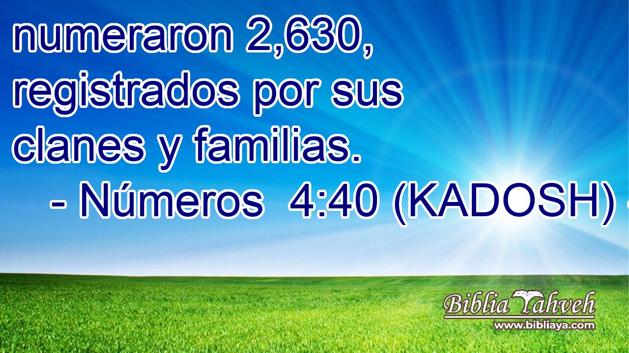  numeraron 2,630, registrados por sus clanes y familias. 