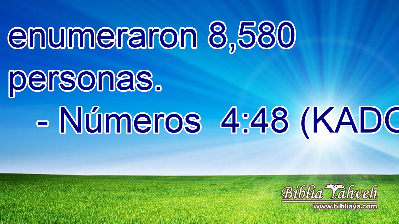  enumeraron 8,580 personas. 