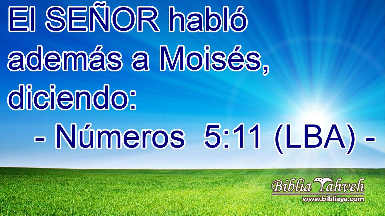 El SEÑOR habló además a Moisés, diciendo: