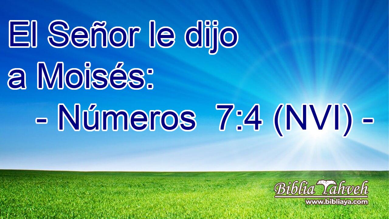  El Señor le dijo a Moisés: 