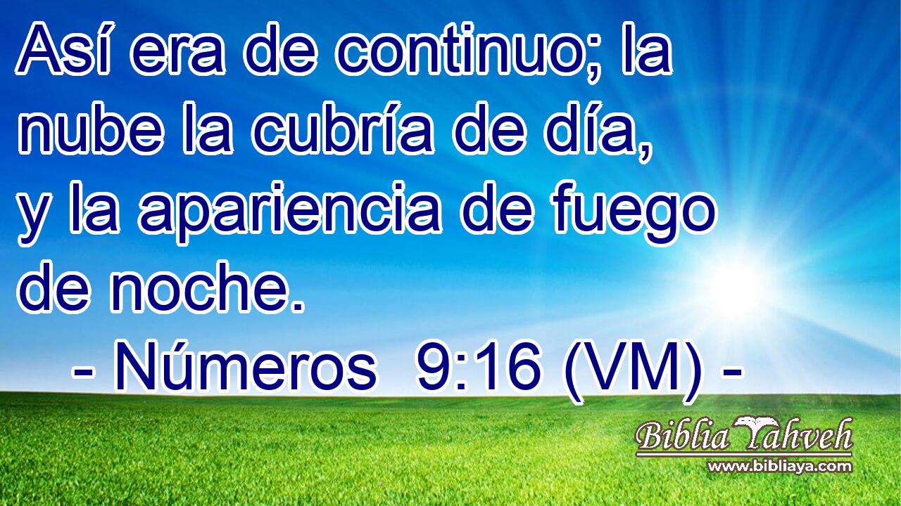  Así era de continuo; la nube la cubría de día, y la apariencia de fuego de noche. 