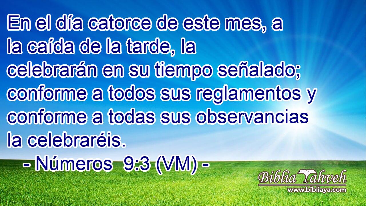 En el día catorce de este mes, a la caída de la tarde, la celebrarán en su tiempo señalado; conforme a todos sus reglamentos y conforme a todas sus observancias la celebraréis. 