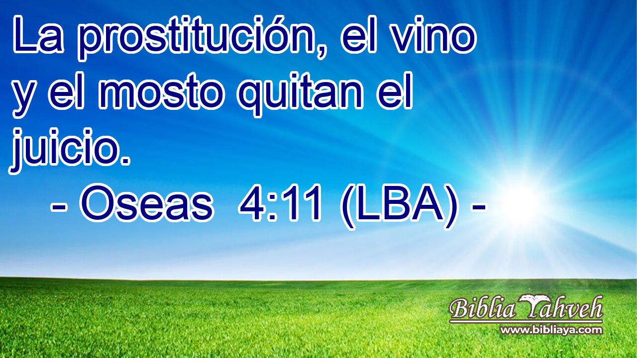 La prostitución, el vino y el mosto quitan el juicio.