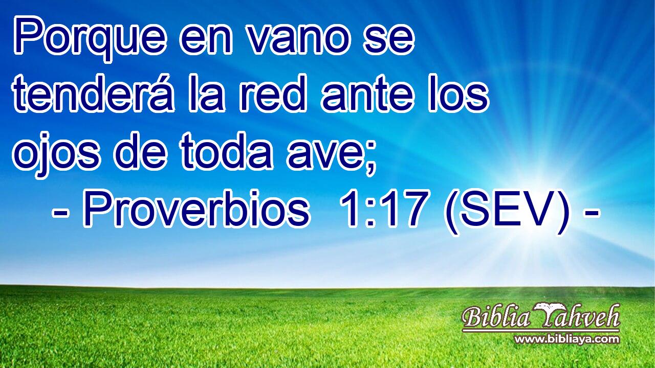 Porque en vano se tenderá la red ante los ojos de toda ave;