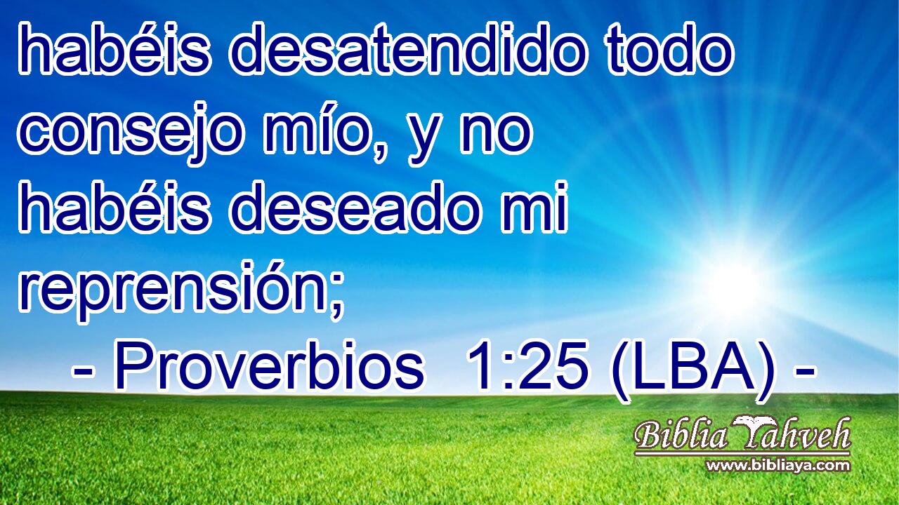 habéis desatendido todo consejo mío, y no habéis deseado mi reprensión;