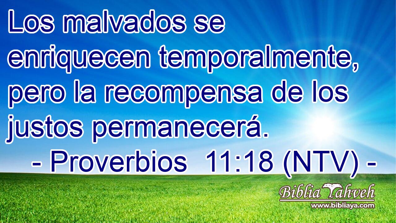 Los malvados se enriquecen temporalmente, pero la recompensa de los justos permanecerá.