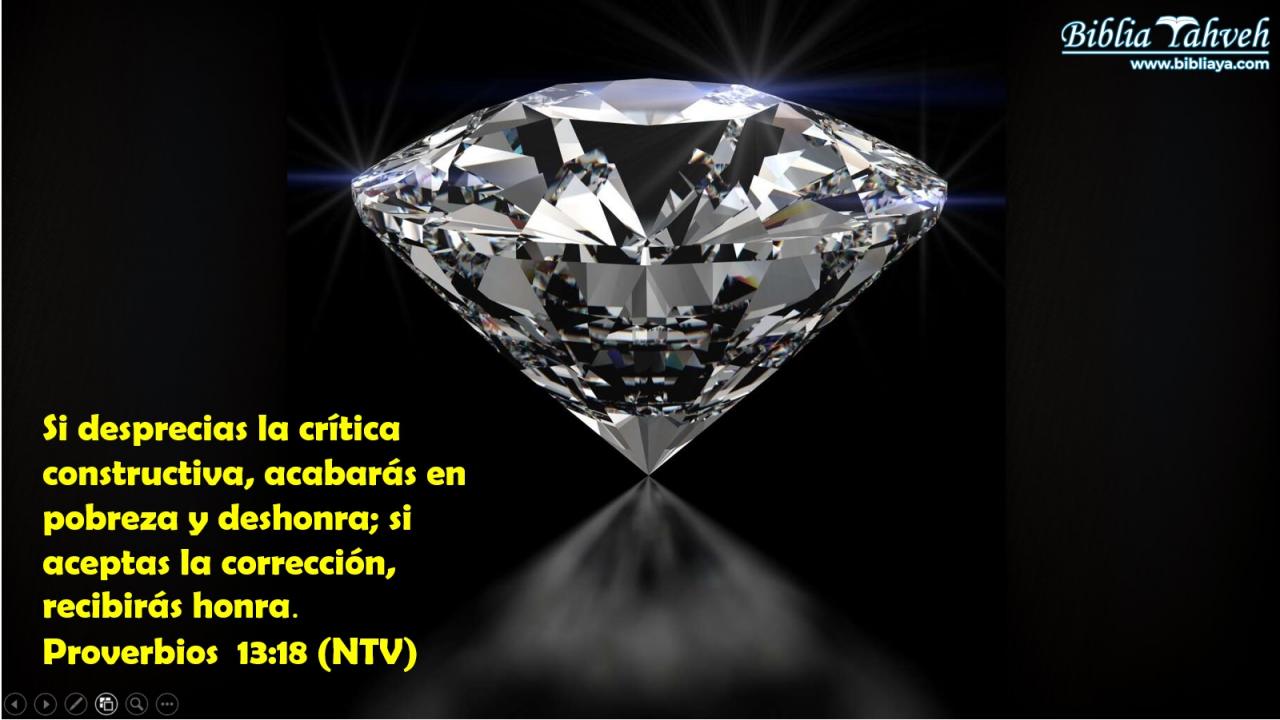 Si desprecias la crítica constructiva, acabarás en pobreza y deshonra; si aceptas la corrección, recibirás honra.
