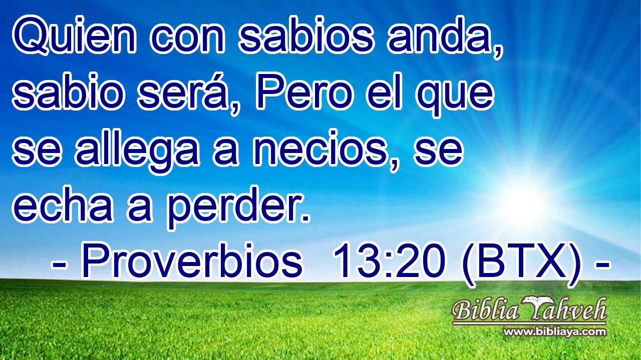 Quien con sabios anda, sabio será, Pero el que se allega a necios, se echa a perder.