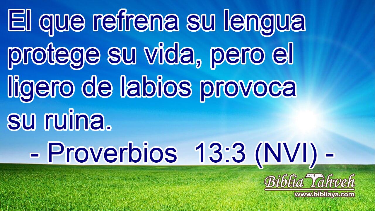 proverbios 3 13 nvi