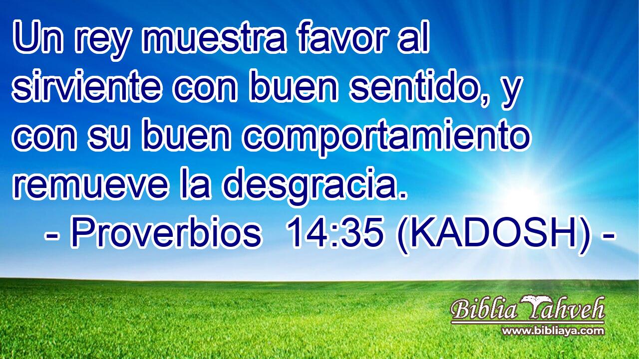  Un rey muestra favor al sirviente con buen sentido, y con su buen comportamiento remueve la desgracia. 