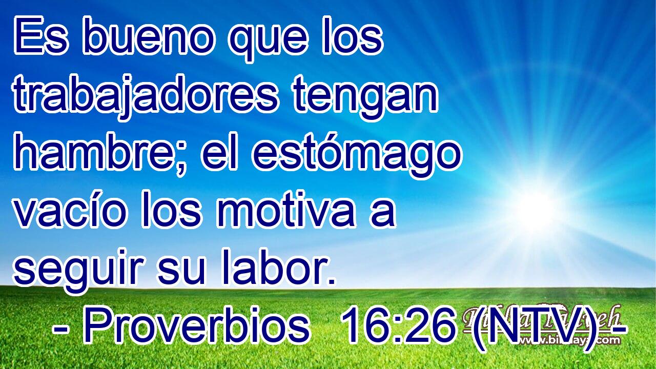 Es bueno que los trabajadores tengan hambre; el estómago vacío los motiva a seguir su labor.