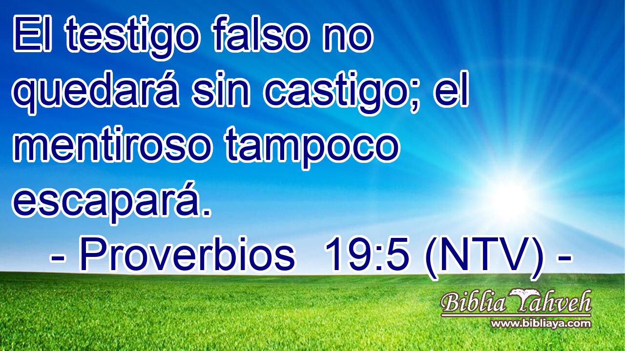 El testigo falso no quedará sin castigo; el mentiroso tampoco escapará.