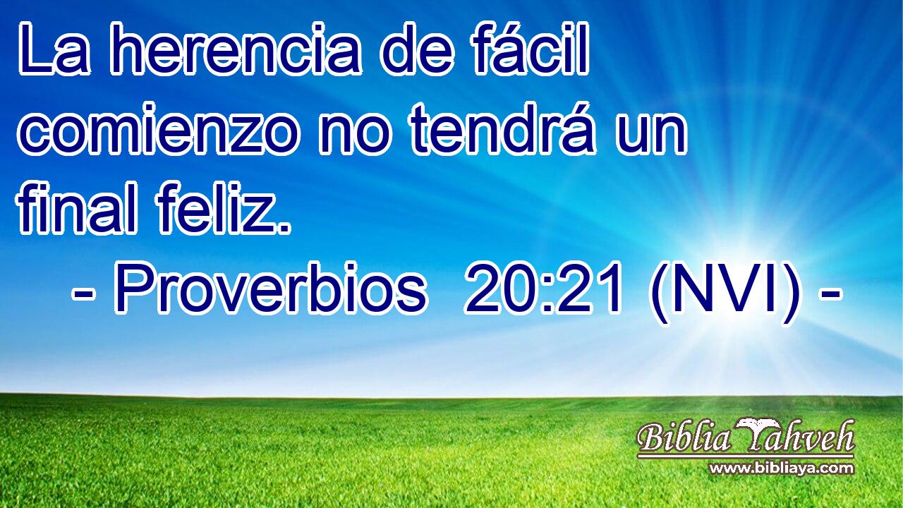  La herencia de fácil comienzo no tendrá un final feliz. 