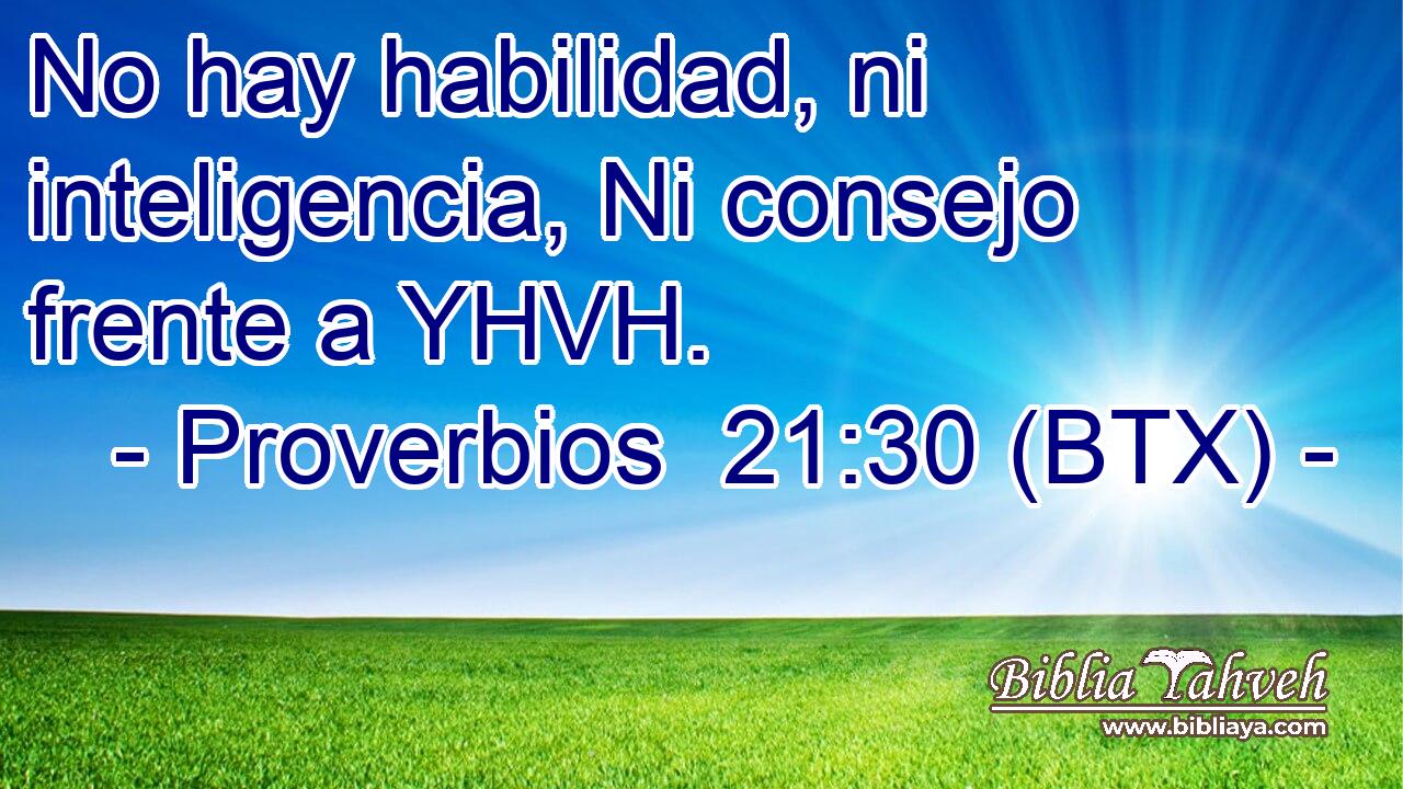 No hay habilidad, ni inteligencia, Ni consejo frente a YHVH.