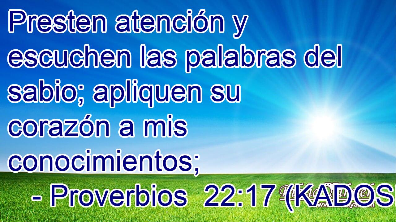  Presten atención y escuchen las palabras del sabio; apliquen su corazón a mis conocimientos; 