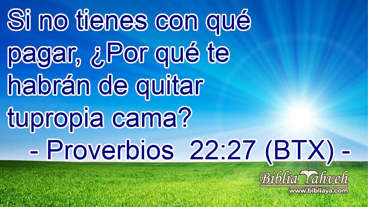 Si no tienes con qué pagar, ¿Por qué te habrán de quitar tupropia cama?
