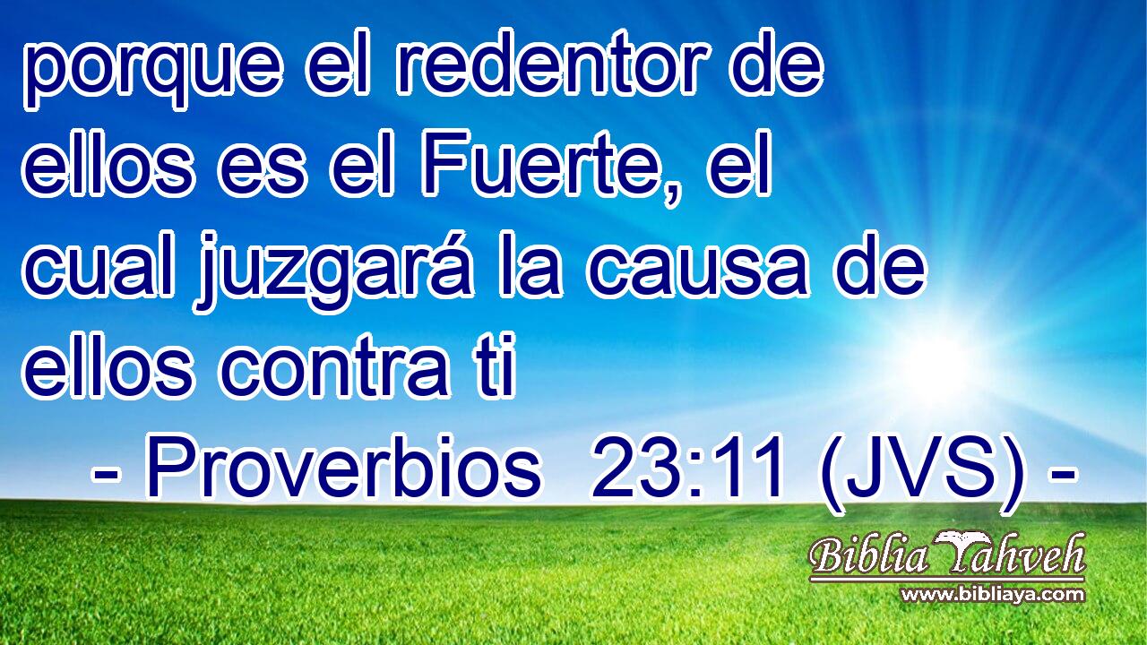porque el redentor de ellos es el Fuerte, el cual juzgará la causa de ellos contra ti