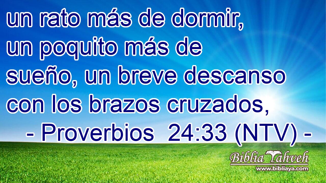un rato más de dormir, un poquito más de sueño, un breve descanso con los brazos cruzados,