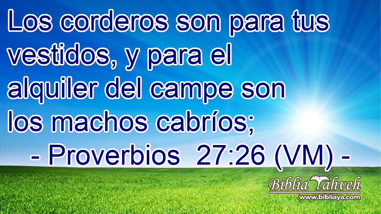  Los corderos son para tus vestidos, y para el alquiler del campe son los machos cabríos; 