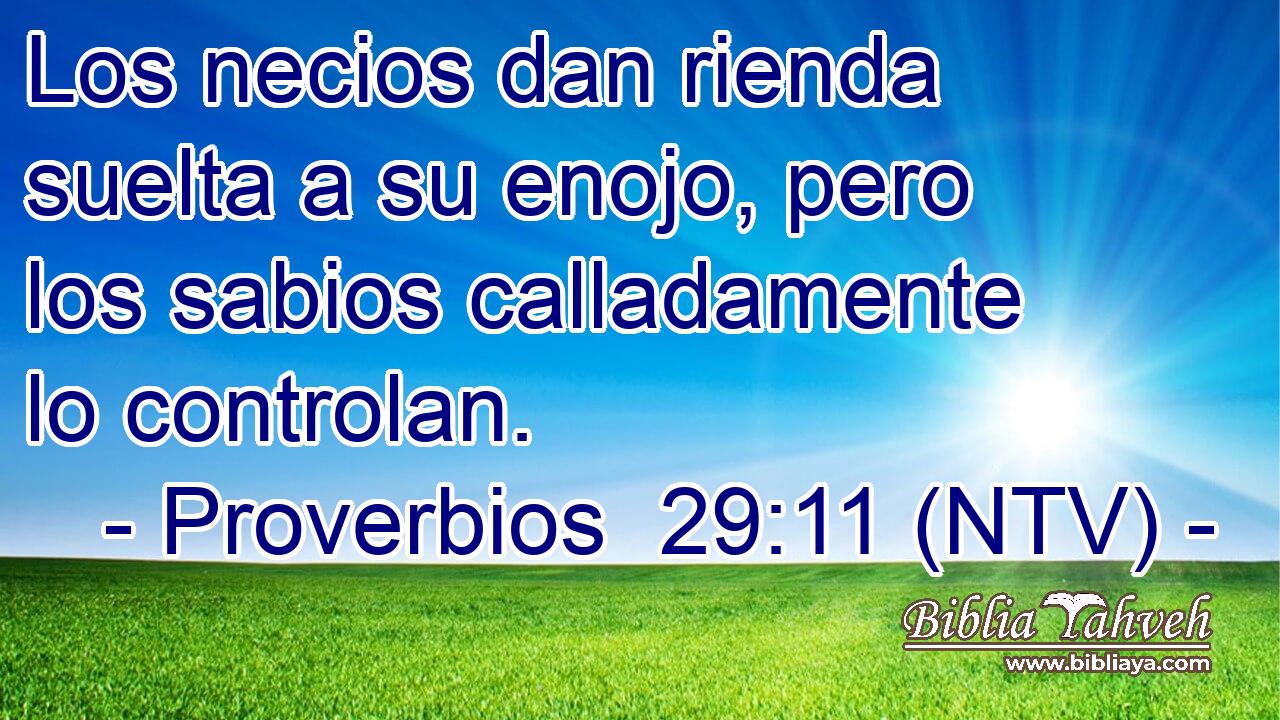 Los necios dan rienda suelta a su enojo, pero los sabios calladamente lo controlan.