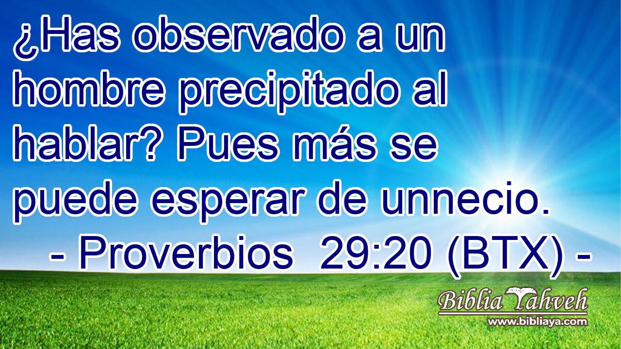 ¿Has observado a un hombre precipitado al hablar? Pues más se puede esperar de unnecio.