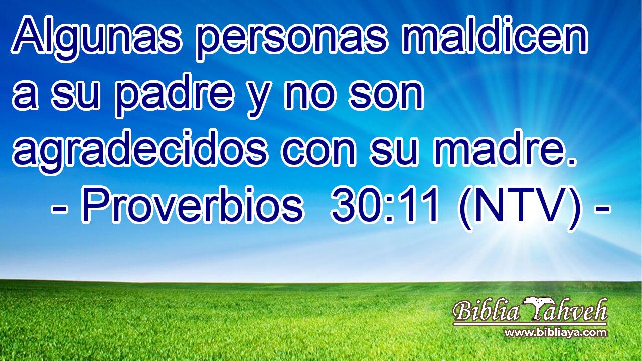 Algunas personas maldicen a su padre y no son agradecidos con su madre.