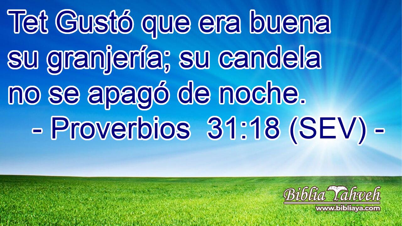 Tet Gustó que era buena su granjería; su candela no se apagó de noche.