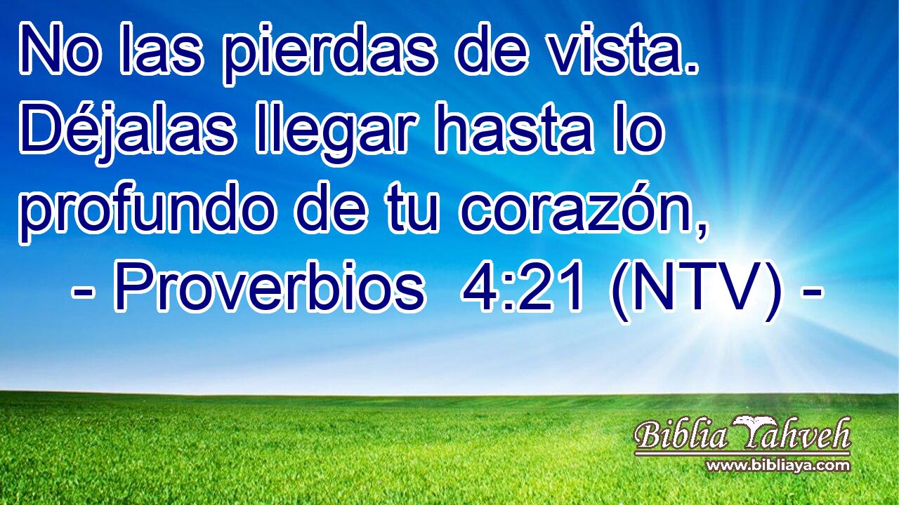 No las pierdas de vista. Déjalas llegar hasta lo profundo de tu corazón,