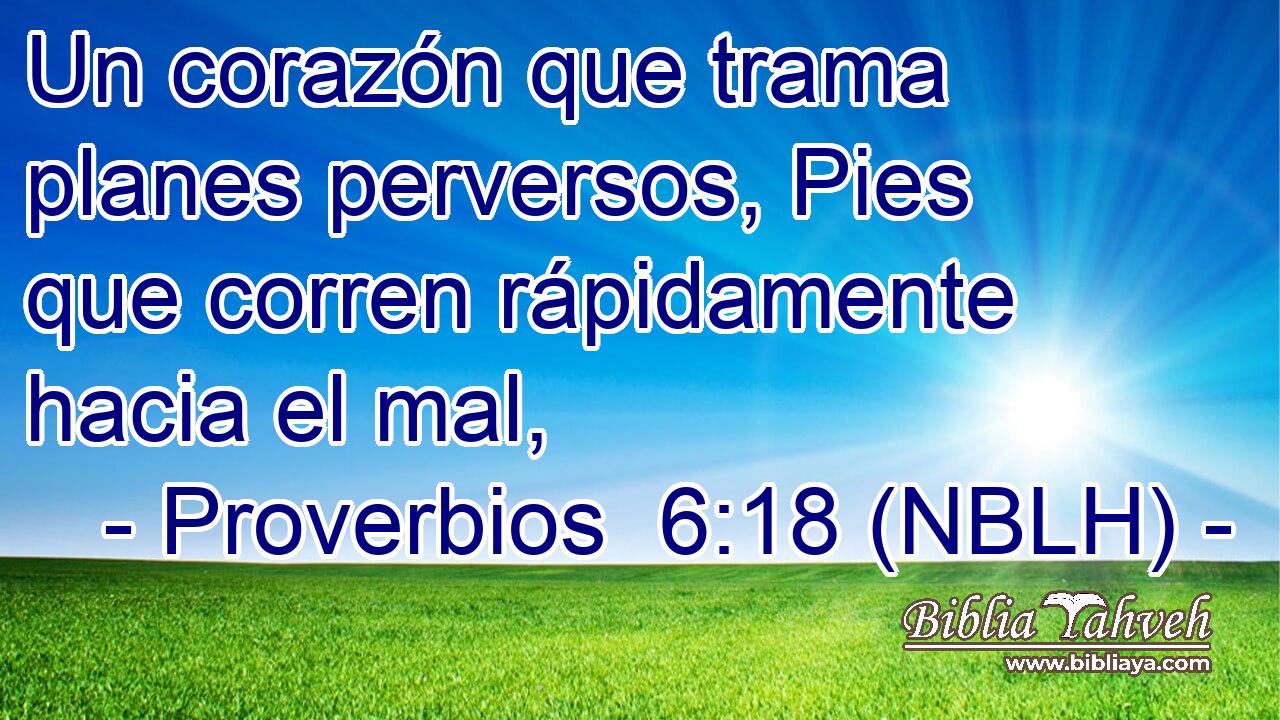  Un corazón que trama planes perversos, Pies que corren rápidamente hacia el mal, 