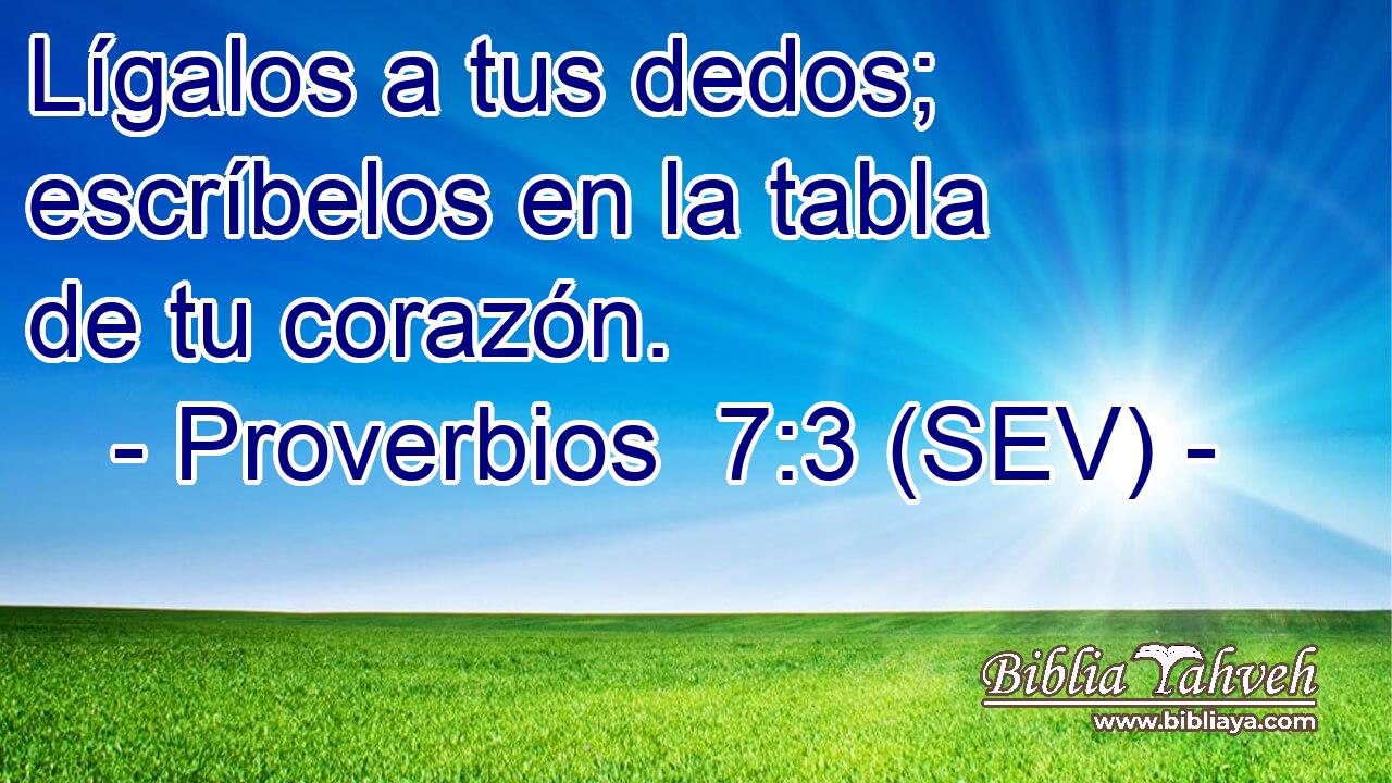 Lígalos a tus dedos; escríbelos en la tabla de tu corazón.