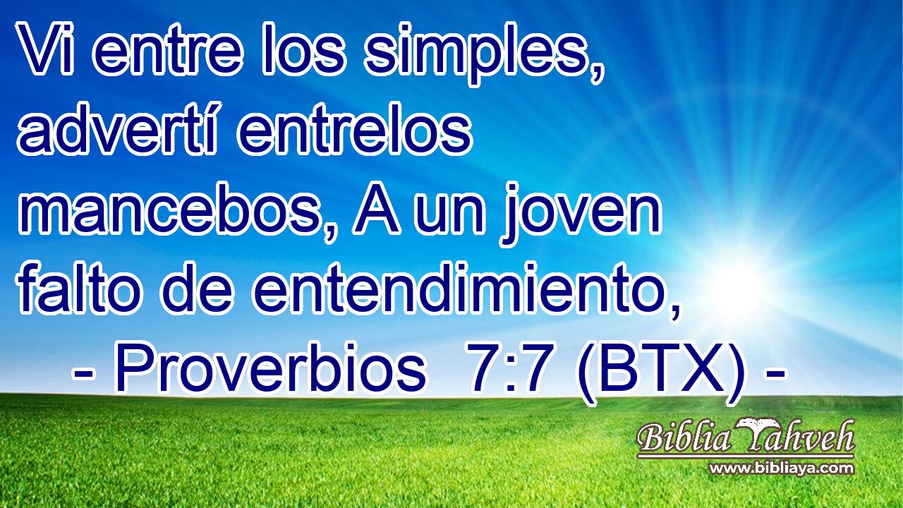 Vi entre los simples, advertí entrelos mancebos, A un joven falto de entendimiento,