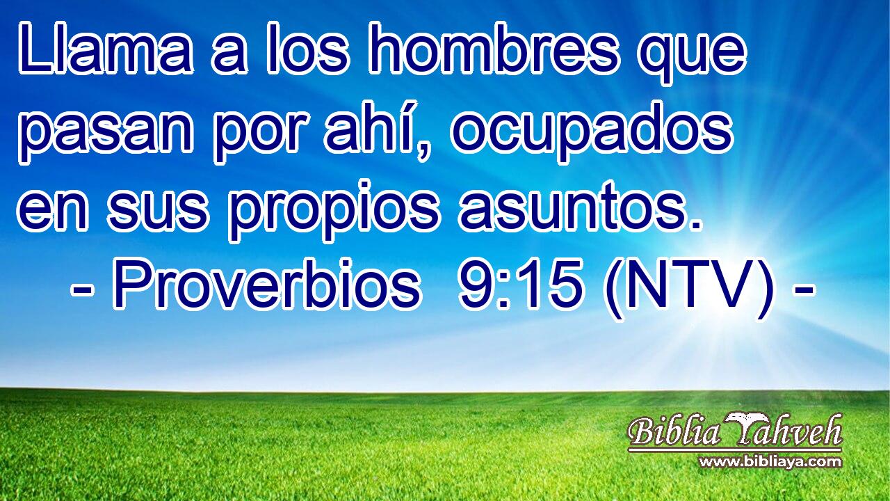 Llama a los hombres que pasan por ahí, ocupados en sus propios asuntos.