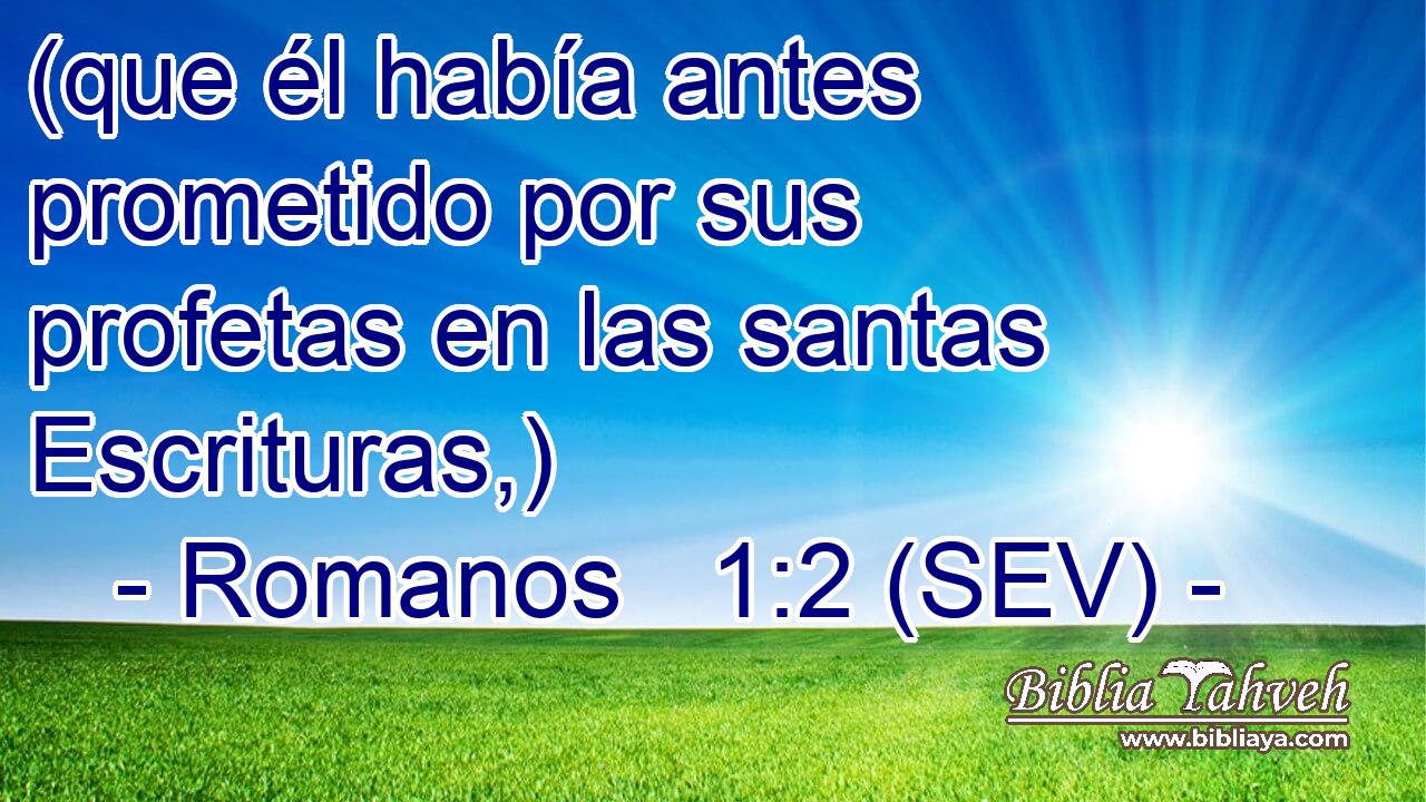 (que él había antes prometido por sus profetas en las santas Escrituras,)