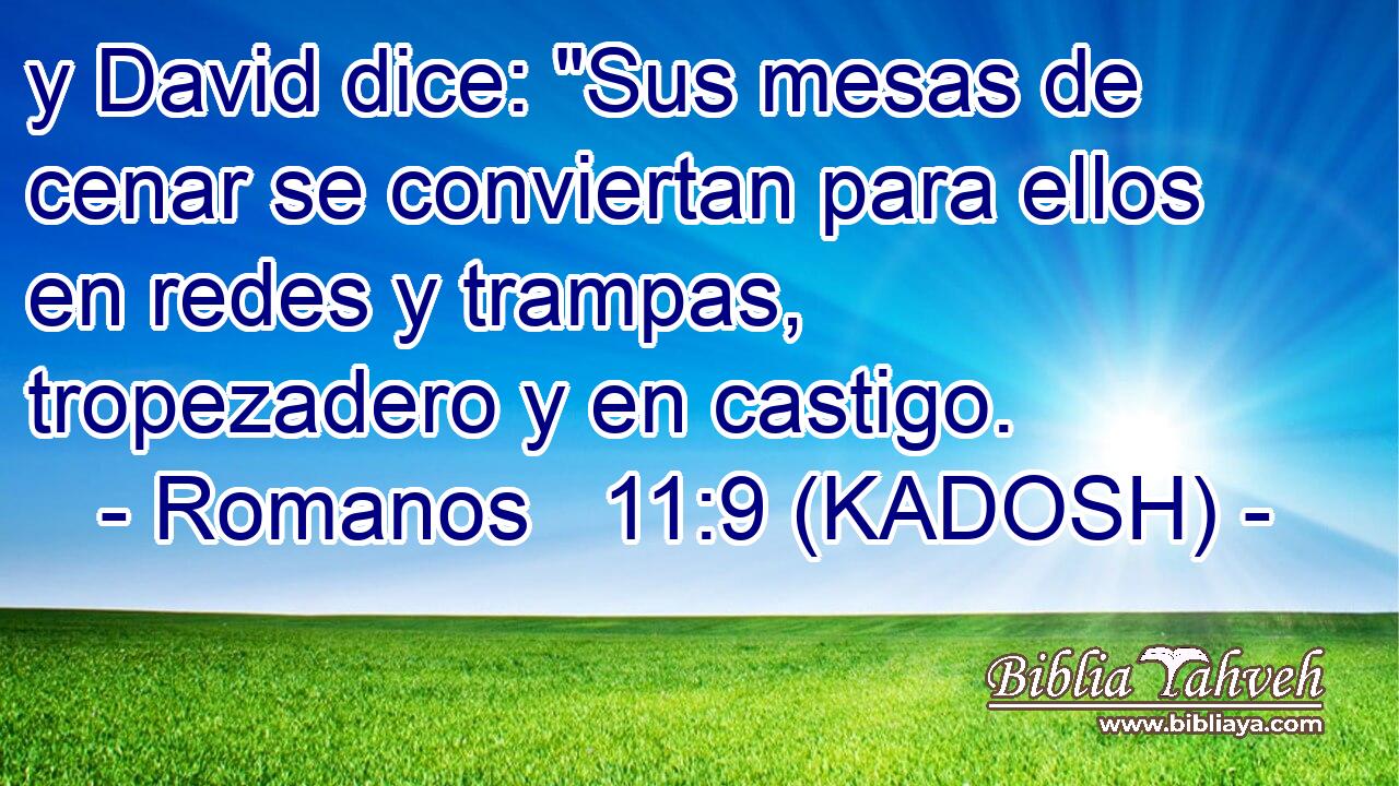  y David dice: 