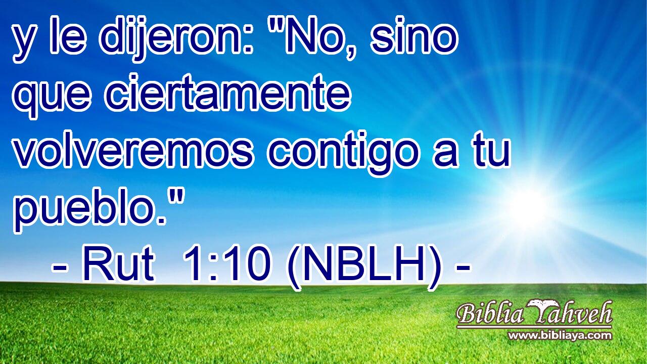  y le dijeron: 