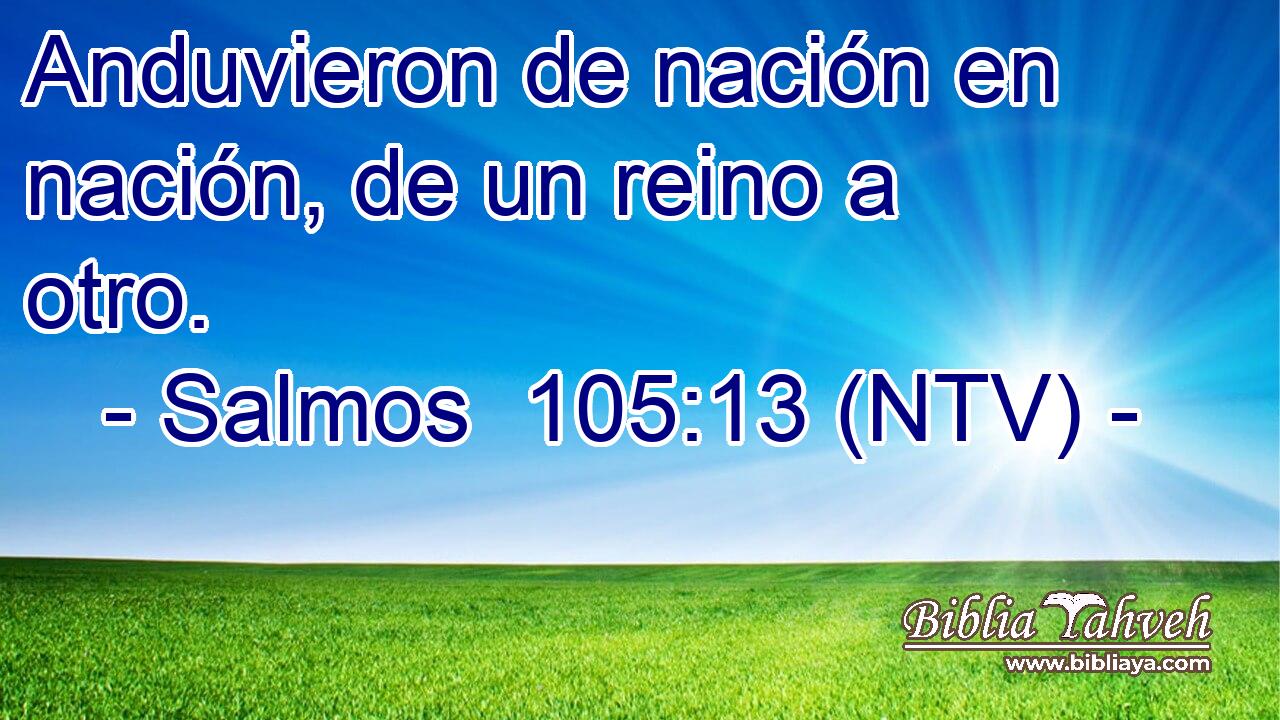 Anduvieron de nación en nación, de un reino a otro.
