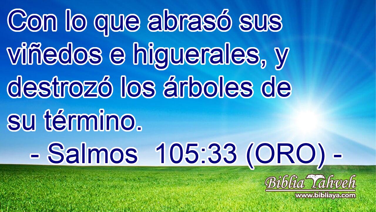  Con lo que abrasó sus viñedos e higuerales, y destrozó los árboles de su término. 