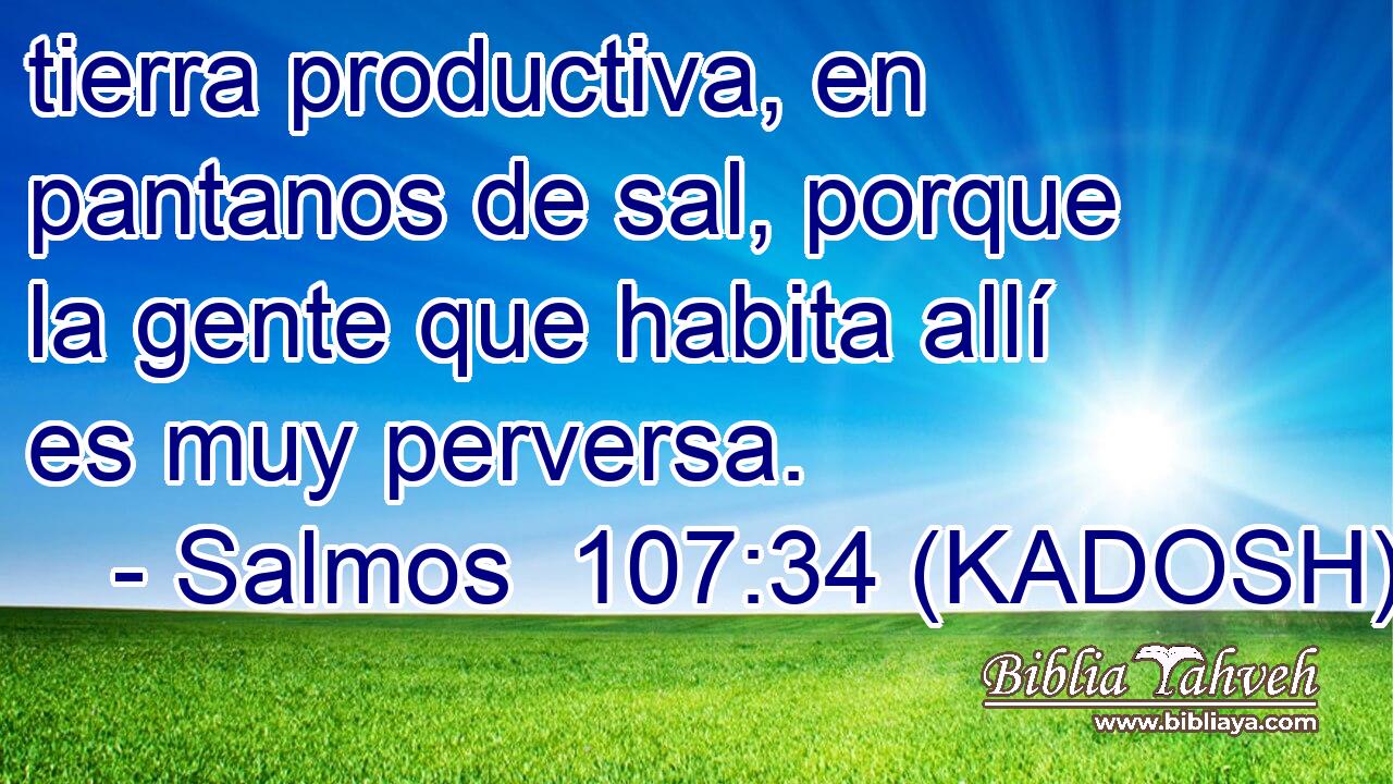  tierra productiva, en pantanos de sal, porque la gente que habita allí es muy perversa. 