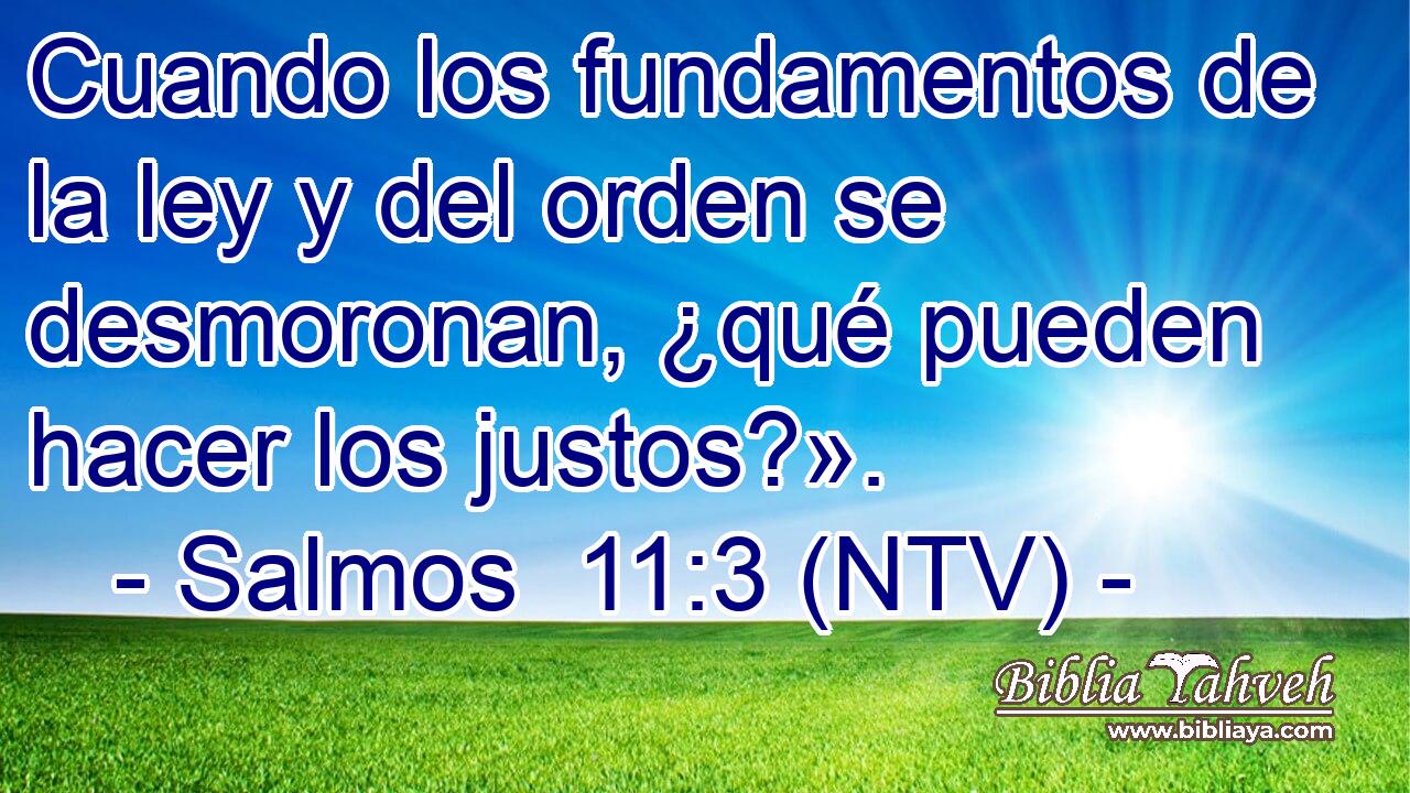 Cuando los fundamentos de la ley y del orden se desmoronan, ¿qué pueden hacer los justos?».
