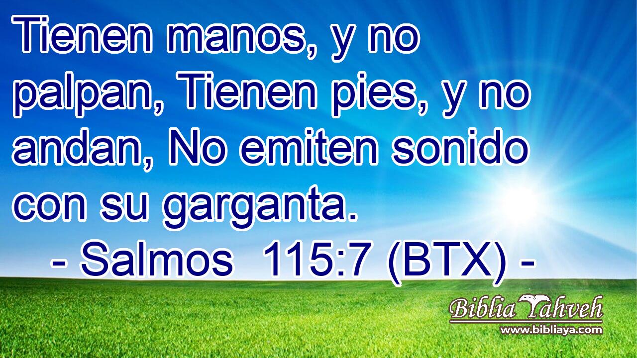 Tienen manos, y no palpan, Tienen pies, y no andan, No emiten sonido con su garganta.