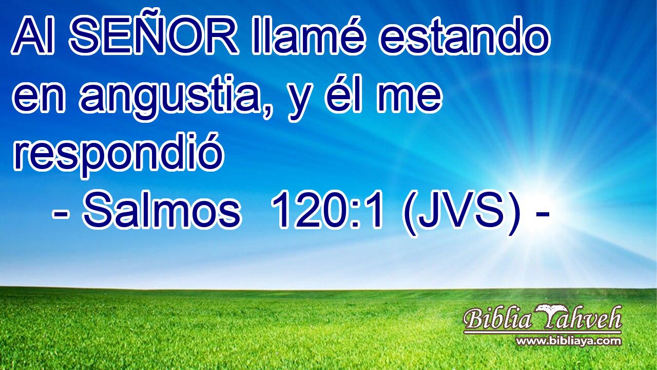 Al SEÑOR llamé estando en angustia, y él me respondió
