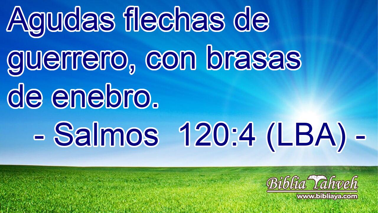 Agudas flechas de guerrero, con brasas de enebro.