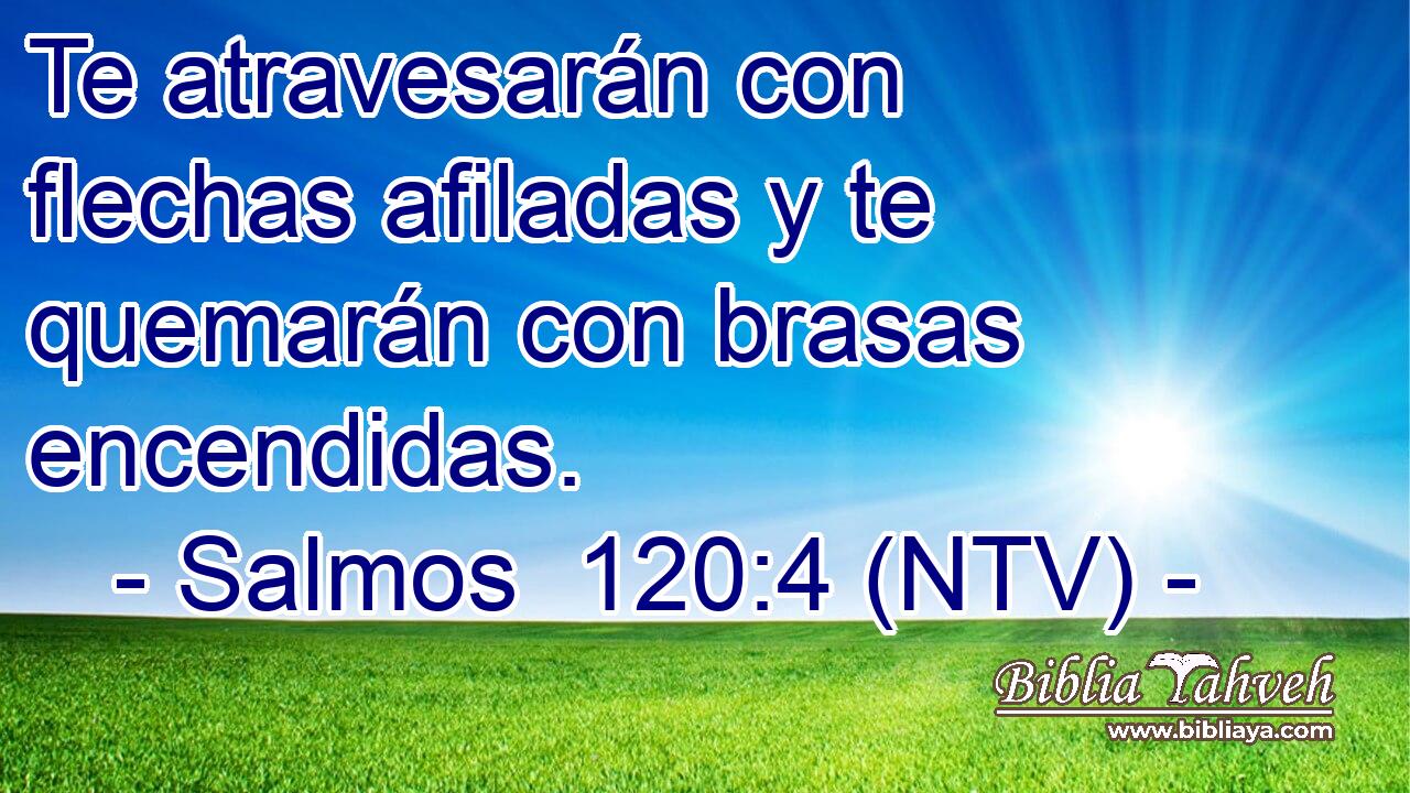 Te atravesarán con flechas afiladas y te quemarán con brasas encendidas.