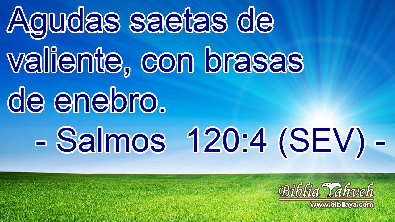 Agudas saetas de valiente, con brasas de enebro.