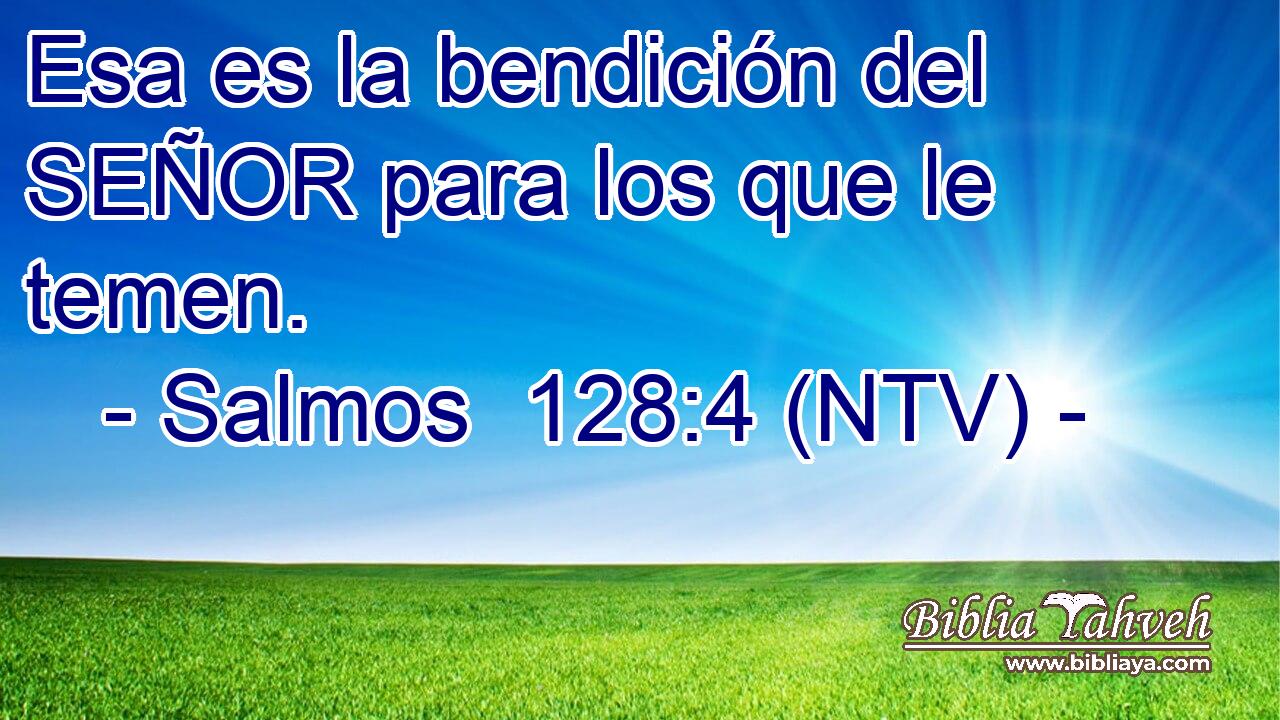 Esa es la bendición del SEÑOR para los que le temen.