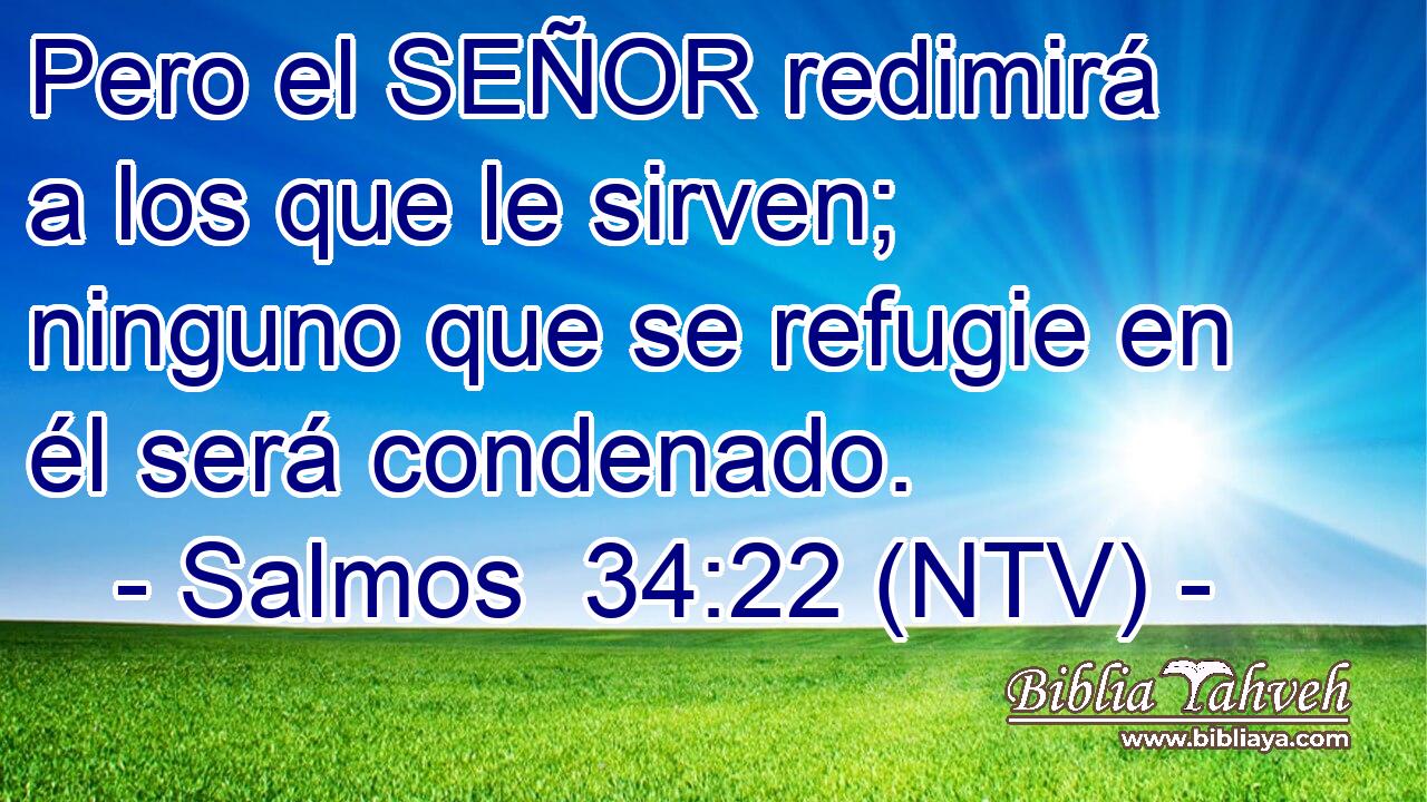 Pero el SEÑOR redimirá a los que le sirven; ninguno que se refugie en él será condenado.