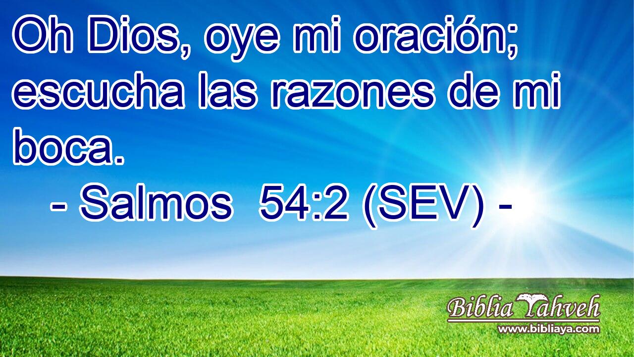 Oh Dios, oye mi oración; escucha las razones de mi boca.