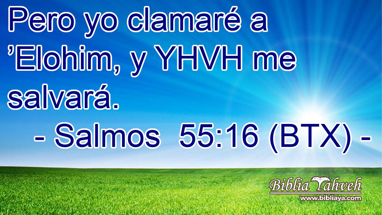 Pero yo clamaré a ’Elohim, y YHVH me salvará.