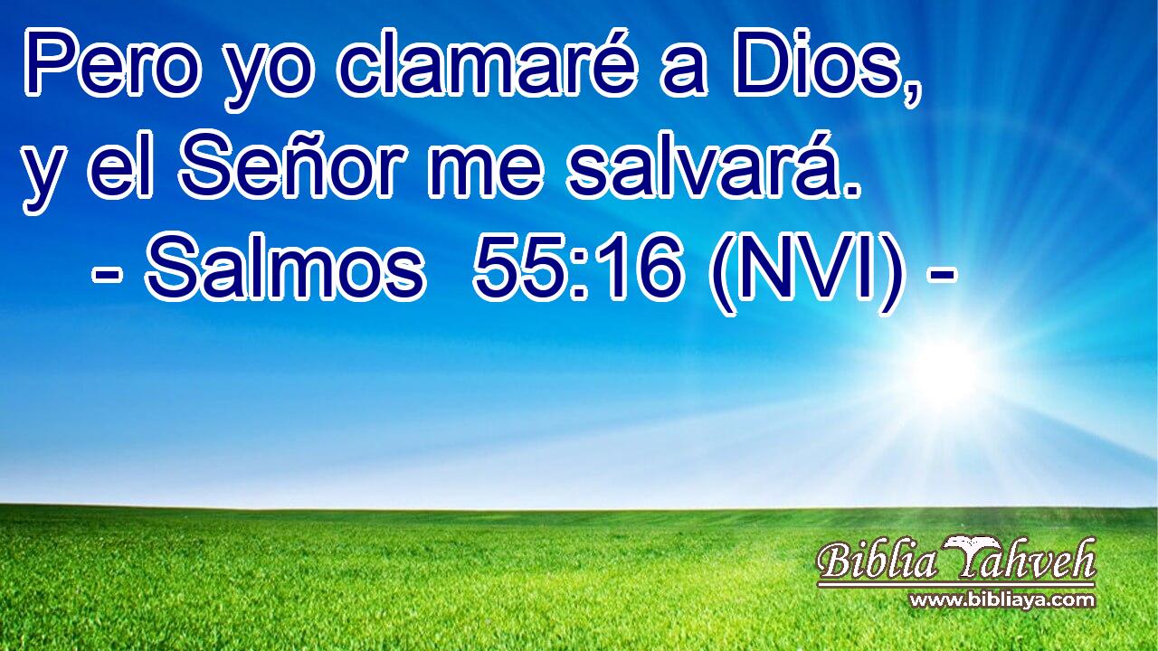  Pero yo clamaré a Dios, y el Señor me salvará. 
